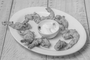 Golden Fried Prawns