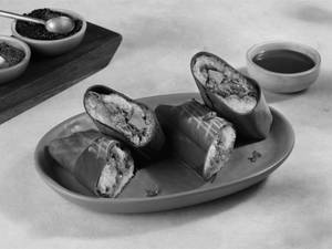 Barbeque Jackfruit Grilled Sticky Rice