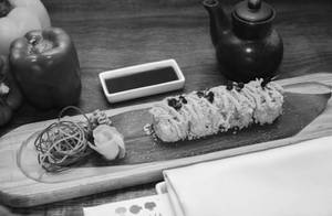 Chicken Katsu Uramaki Sushi [4 Pieces]
