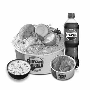 Egg Biryani Bowl Combo