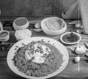 Egg Triple Rice