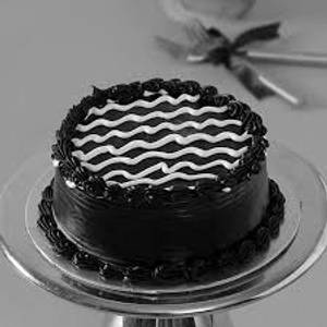 Dark Chocolate Cake (Eggless)