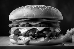 Chicken makhni burger
