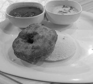 1 Idli + 1 Vada