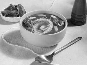 Sun-Dried Bamboo & Noodle Soup