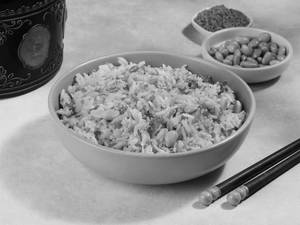 Edamame Burnt Garlic Rice
