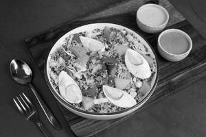 Quinoa Salad Bowl With Eggs