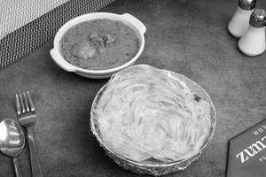 Parotta (3pc) With Chicken Curry