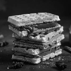 Lotus Biscoff Waffle Sandwich