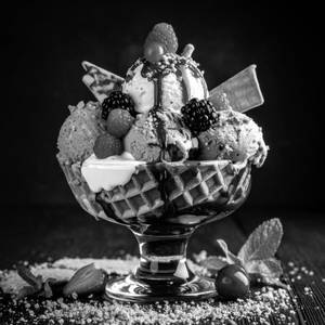 Lotus Biscoff Waffle Sundae