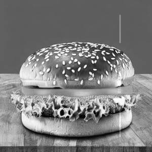 Veg cheese burger [large]