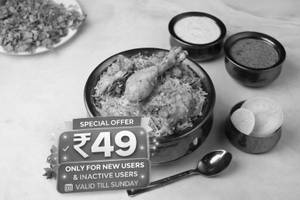 Hyderabad Chicken Dum Biryani Mini(1pc)