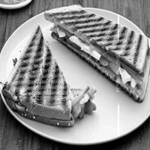 Hot Mayo Veg Grilled Sandwich