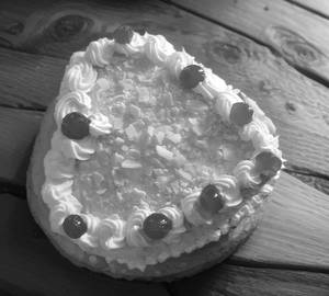 White forest cake