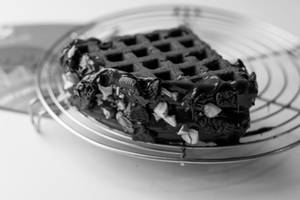 Rocky Road Waffle Sandwich