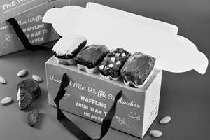 Mini Waffle Pack Of 4 Chocolate Box