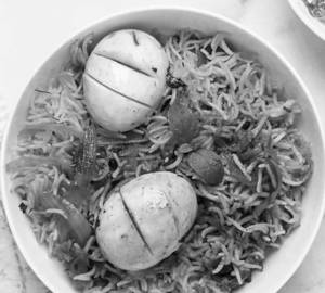 Egg biryani