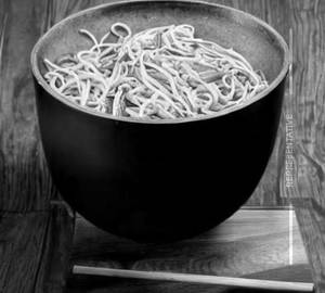 Veg Garlic Fried Noodles