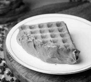 Milk chocolate waffle [2 slices]