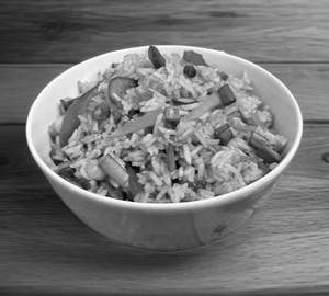 Veg Singapuri Fried Rice