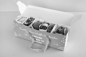 Mini Waffle Pack Of 6 Chocolate Box