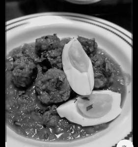 Egg kofta curry 