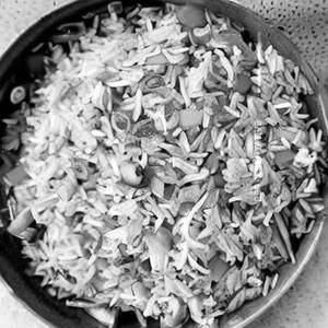 Mushroom Fried Rice