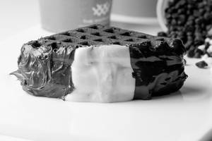 Triple Chocolate Waffle Sandwich
