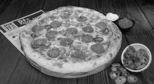 Spicy Baca Roni Pizza