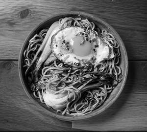 Egg Garlic Noodles