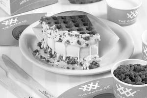 Red Velvet Waffle Sandwich