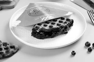 Blueberry Chip Waffle Sandwich