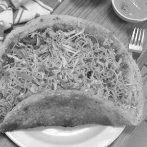 Cheese Maggi Dosa