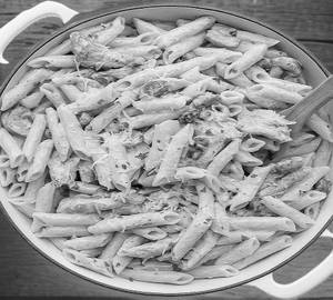 Chicken Pasta Mushroom Shoes Pasta