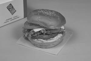 Crispy Veg N Tomato Burger