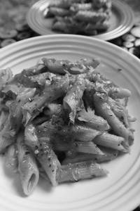 Veg red sauce pasta
