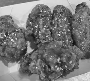 Honey chili wings