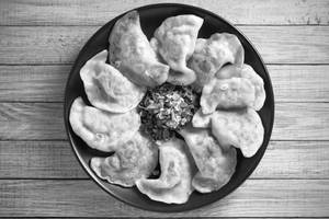 Kurkure Mushroom Momo