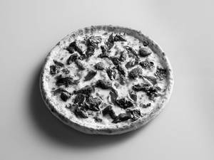 Mushroom Ghee Roast Pizza