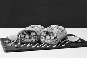 Shawarma Paneer Salad Roll & Wrap