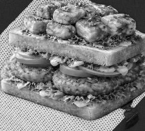 Paneer tikki sandwich