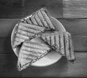Grilled paneer peri peri sandwich