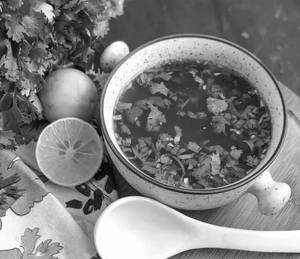 Lemon Coriander Soup