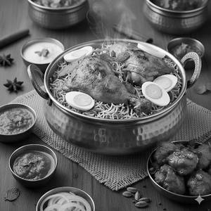 Chicken dum biryani