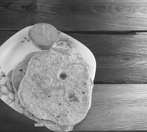 Chapati with veg curries