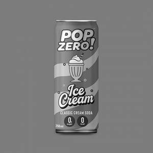 Pop Zero! Ice Cream Classic Cream Soda