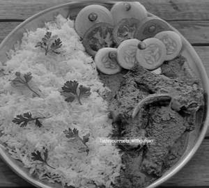 Fish curry 2 peace with Rice