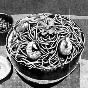 Prawns Manchurian Noodles