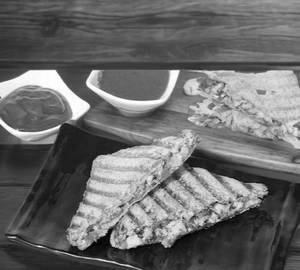 Grilled paneer sandwich