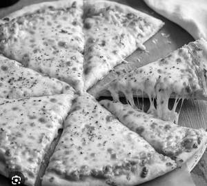 Plain cheese pizza